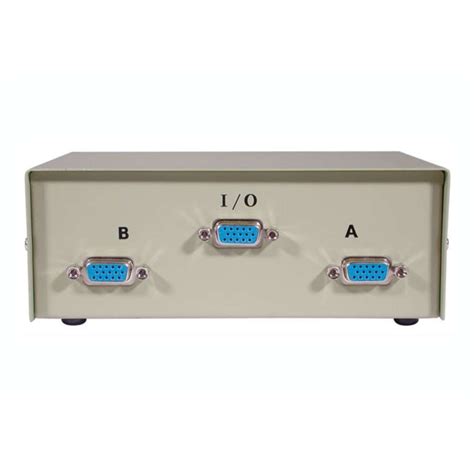 vga cable junction box|beige vga manual box.